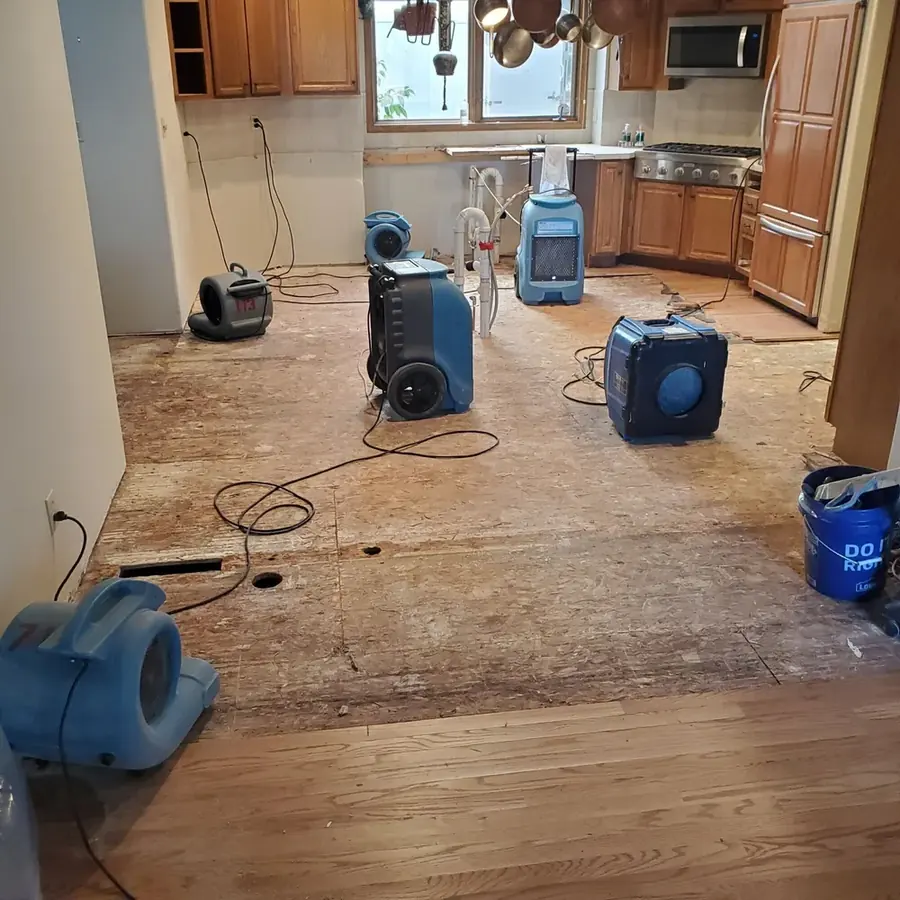 Appliance supply line leak in a Coppell, TX home